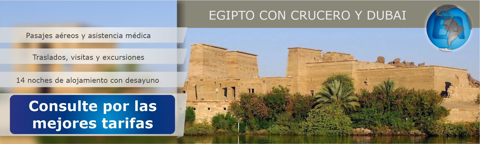 Egipto, Mar Rojo y Dubai