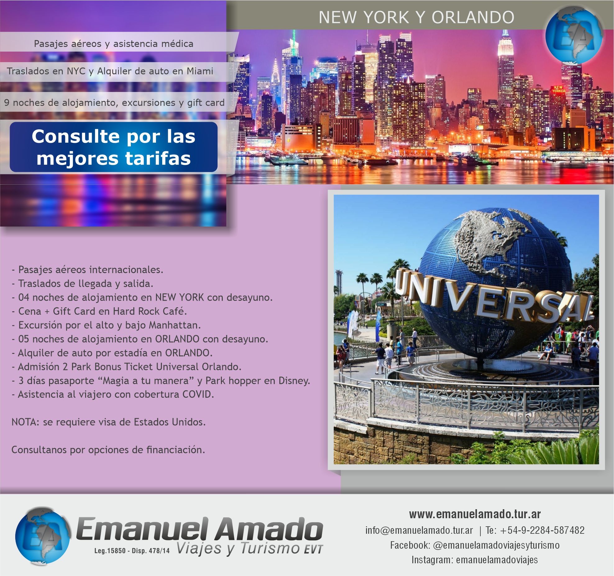 NEW YORK Y ORLANDO B