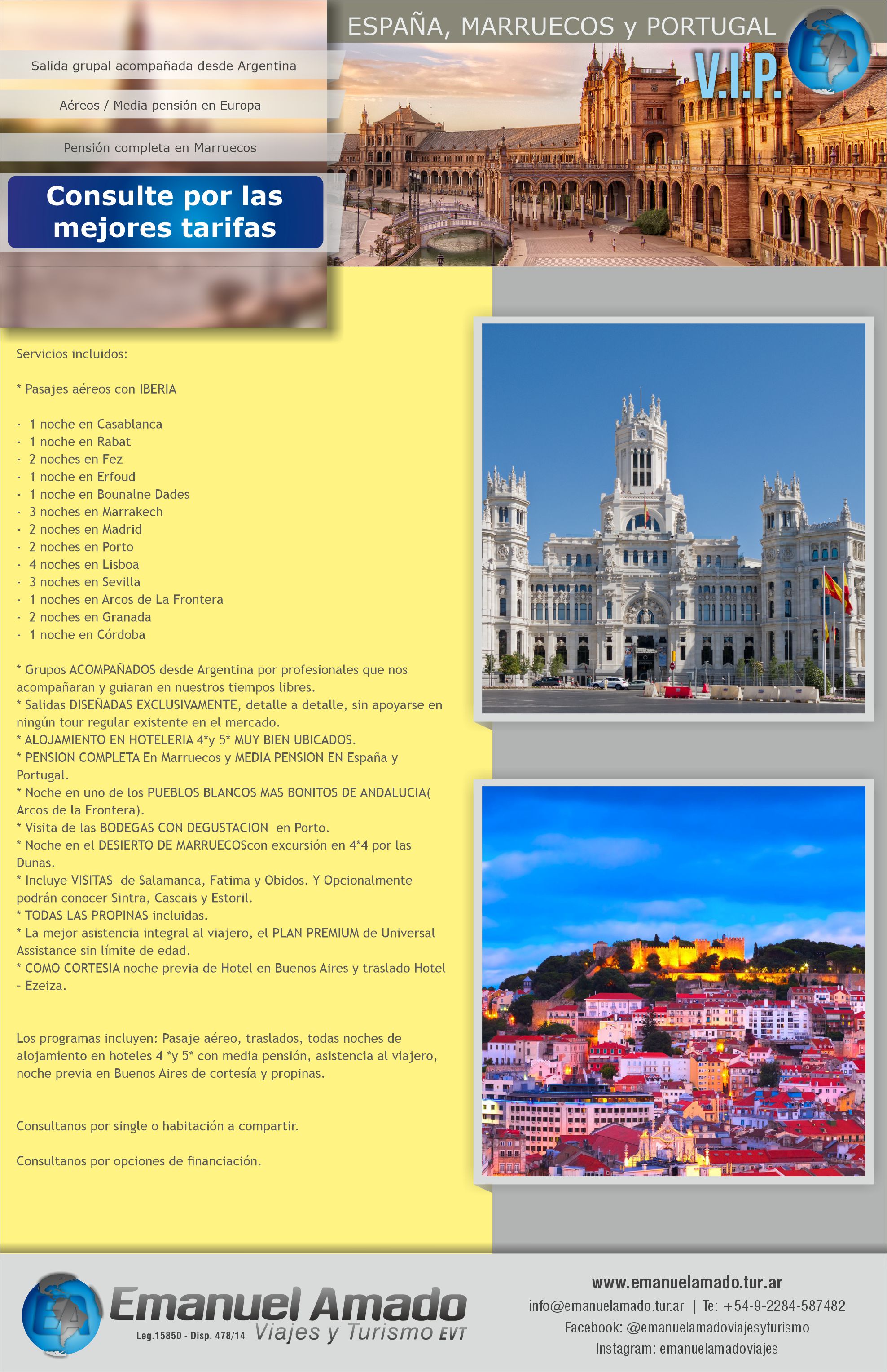 VIP ESPAÑA Y MARRUECOS B